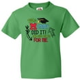 thumbnail image 3 of Inktastic My Mommy Did It and She Did it For Me with Graduation Cap Youth T-Shirt, 3 of 5