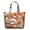 Paisley, variant on Checkered Moroccan Pattern Weekender Bag Travel Tote with Rustic Plaid Style Geometric Fusion, Carry-On for Short Getaways