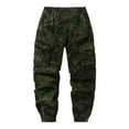 thumbnail image 4 of JAKANYQ Men's Outdoor Work Pants Versatile Work Pants Work Pocket Trousers Leisure Pants, 4 of 8
