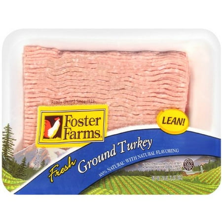 Foster Farms 100% Natural Fresh Ground Turkey, 20 oz