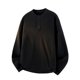thumbnail image 1 of pstuiky Camisas de manga larga de invierno para hombre, Camisas de hombre de color sólido con cuello redondo, botones, manga larga, capa base, informal, cálida, capa interior m, 1 of 5