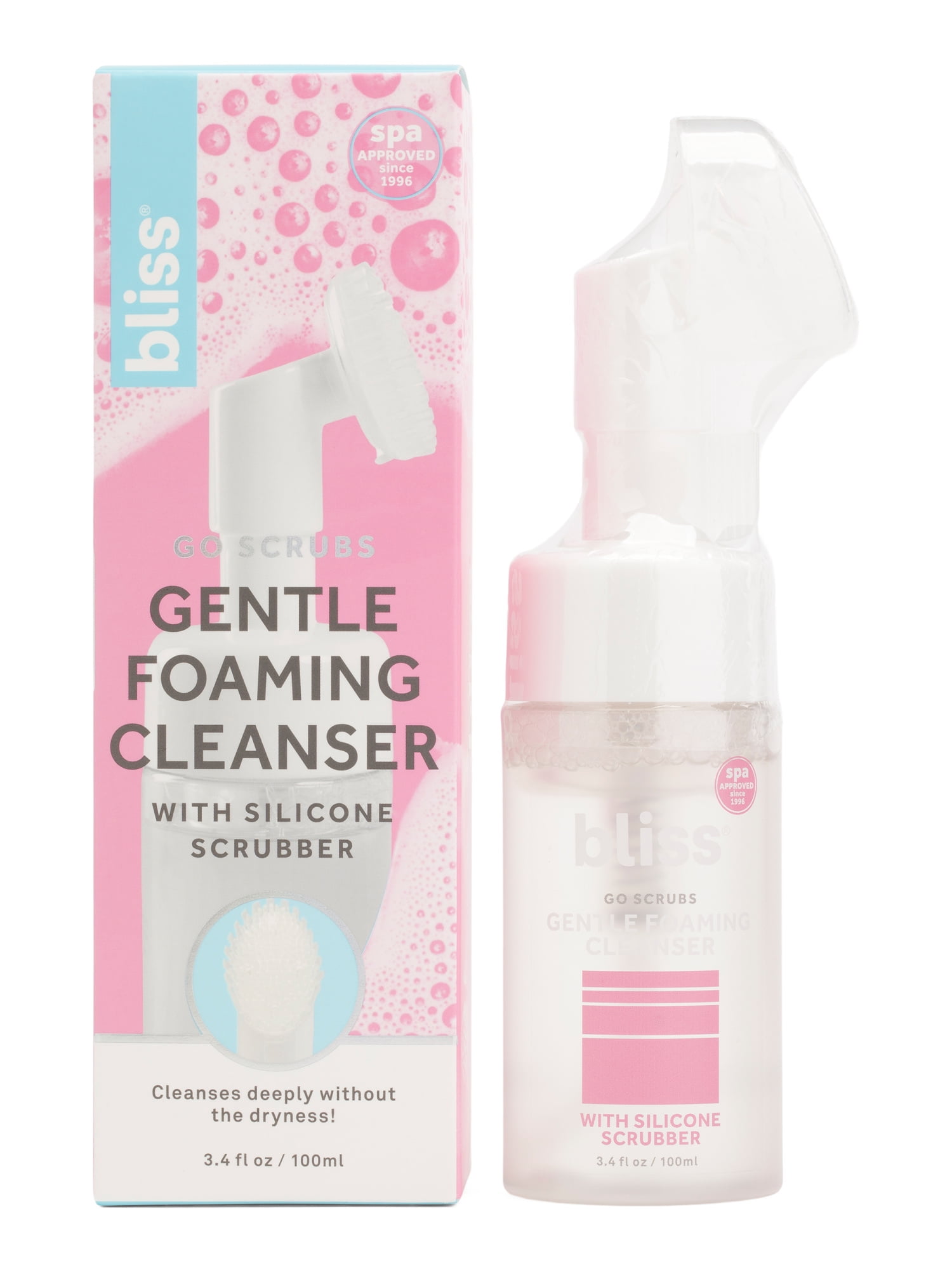 BLISS 3.4oz Go Scrubs Gentle Foaming Cleanser