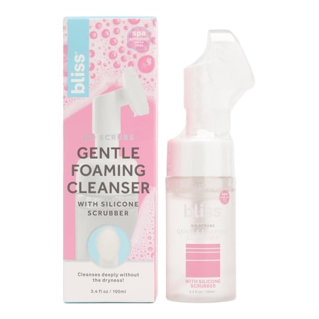 BLISS 3.4oz Go Scrubs Gentle Foaming Cleanser