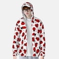 thumbnail image 3 of Haiem Ladybug And Heart UPF 50+ Fishing Shirts for Men Long Sleeve UV Sun Protection Hoodie Non-Mask Outdoor Hiking Shirts, 3 of 8