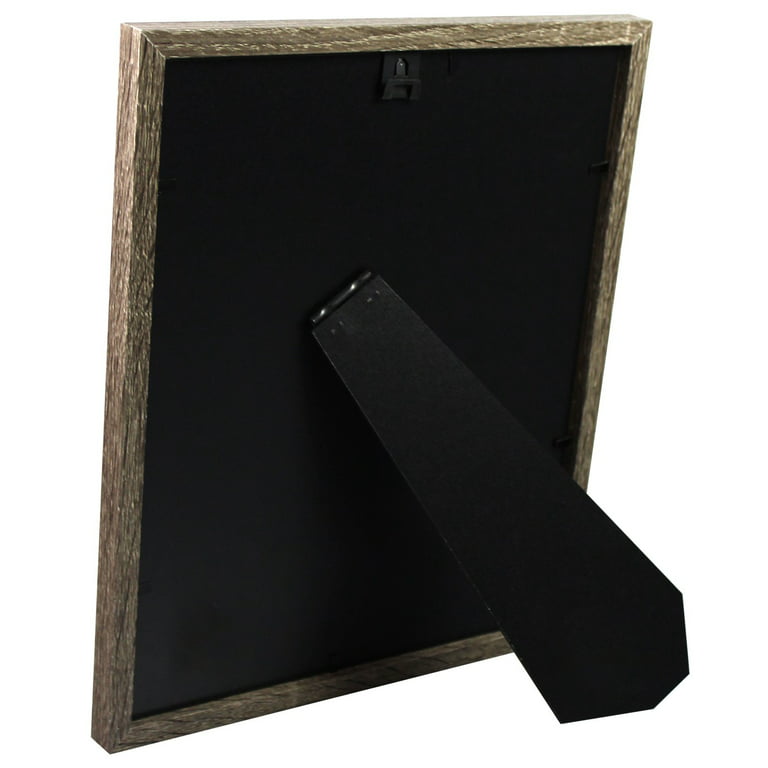 WOOD PICTURE FRAME 6X8 INCHES Home Glass Photo Frames Display Wall Mount  Black 705353444661