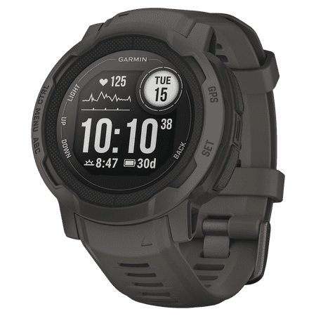 Restored Garmin Instinct 2 GPS Smartwatch - Graphite (Refurbished)