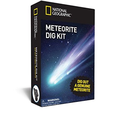 NATIONAL GEOGRAPHIC Meteorite Dig Kit A Space Science Adventure