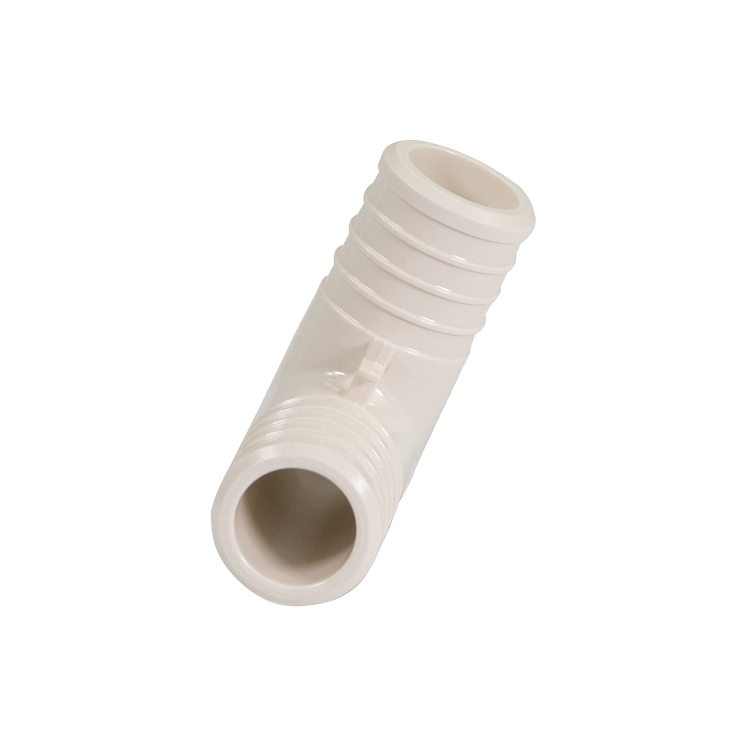 Supply Giant 5-100PPTE Plastic PEX Poly Alloy Tee Barb Pipe Fitting 1 Inch Pack of 5
