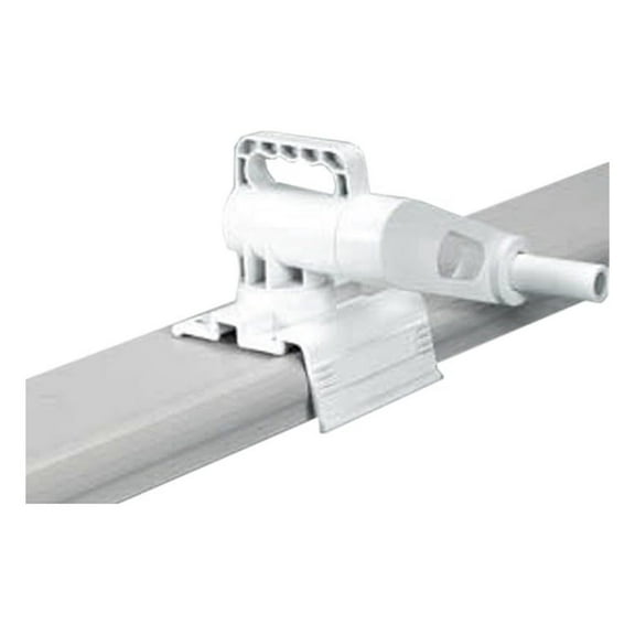 GLI 55-0000TD-BK Tidal Above Ground Pool Reel Base - 12-30ft Width - Heavy Duty Resin Construction - Easy One Person Operation - Cleaning Kit Accessory