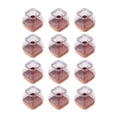 thumbnail image 5 of Pebbuoy 12Pcs Chair Leg Cover Noise Reduction Chair Leg Floor Protectors Set Anti-slip Furniture Pad for Home, 5 of 7