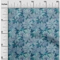 thumbnail image 2 of oneOone Viscose Chiffon Blue Fabric Asian Batik Floral Diy Clothing Quilting Fabric Print Fabric By Yard 42 Inch Wide, 2 of 4