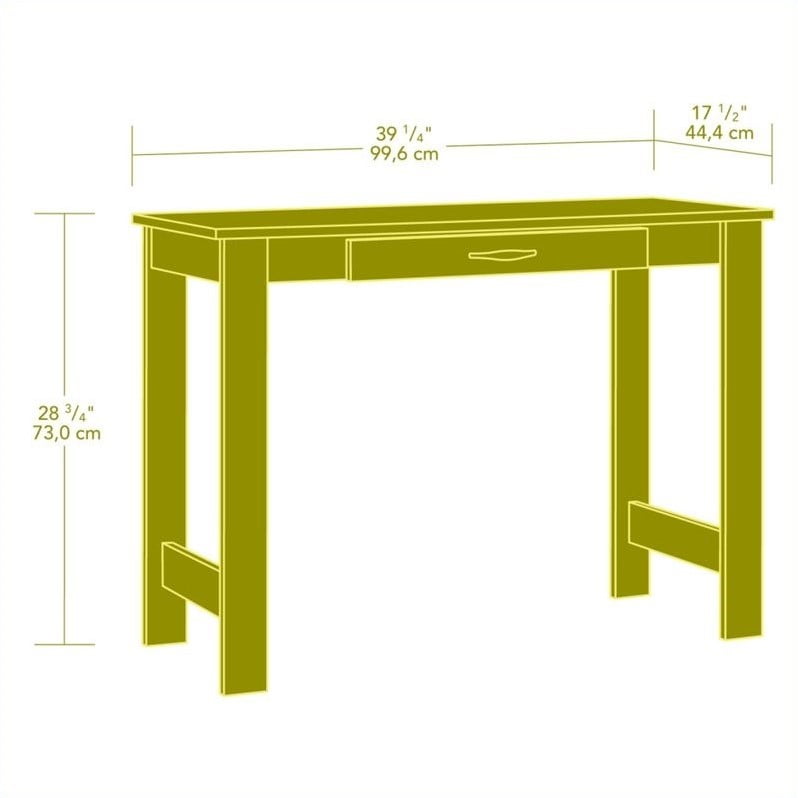 Details About Side Table Tall Living Room Decoration Modern Narrow Writers Small Study Desk