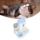 thumbnail image 3 of Dispensador De Agua Y Comida Para Mascotas, Comedero Automático Para Gatos De Diseño 2 En 1 Con Dispensador De Agua De 1 Litro Y Dispensador De Comida De 2 L, Ventana, 3 of 7