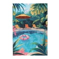 thumbnail image 2 of Rateoe Tropical Poolside Relaxation Pattern Wooden Picture Puzzle ,1000 Piece Jigsaw Puzzle ,Family Fun Puzzle, Home Décor Puzzle, Gift Puzzle(Horizontal style), 2 of 9