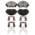 thumbnail image 4 of Raybestos Brakes Brake Pad EHT1896H Element3; OE Replacement; Hybrid Technology; Includes Mounting Hardware, 4 of 5