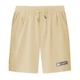 thumbnail image 4 of Men's And Boys' Summer Outdoor 5 Inch Shorts for Casual Beach Wear Lightweight Sportswear, XXXXXL, Light Yellow, 4 of 4