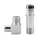 thumbnail image 2 of Speravity 3 pulgadas 3/4 tubos rectos 90 grados 5/8 NPT colector de admisión a 1/2 adaptadores conector de agua de junta de aluminio del automóvil Vehículos, repuestos y accesorios Mis Speravity VI018194-00B, 2 of 6