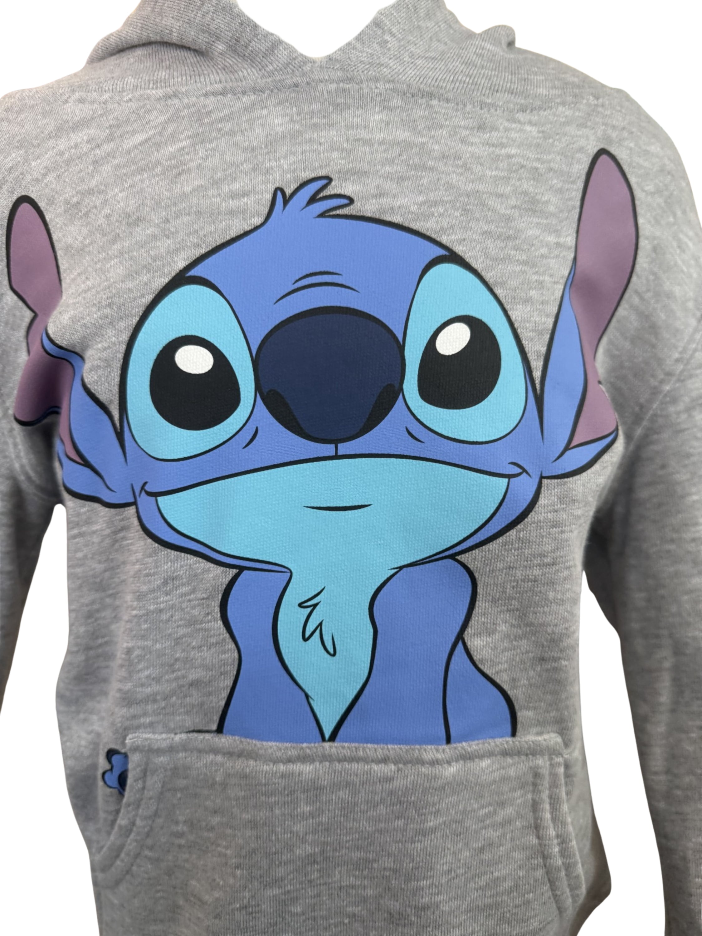 Disney Stitch Bench Warmer Youth Girls Pullover Hoodie