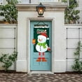 thumbnail image 5 of Merry Christmas Hanging Flag Cartoon Santa Claus and Snowman Garden Flags Decorative Flags for Outdoor Indoor Home Decor (Snowman), 5 of 6