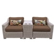 thumbnail image 2 of TK Classics Coast 3 Piece Outdoor Wicker Patio Furniture Set 03b, 2 of 11
