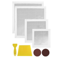thumbnail image 1 of LOVEVER 8Pack Drywall Repair Kit  6/8/12/12 Inch Dry Wall Patch Kits for Large Holes with & Sandpapers, 1 of 8