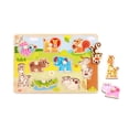 thumbnail image 3 of Rompecabezas de Madera de Animales de la Selva Didacti Juegos 10 Piezas, 3 of 4