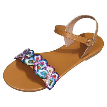 

Women Shoes Flat Sandals Fashionable Casual Seaside Beach Butterfly Sandals