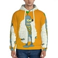 thumbnail image 3 of Futurama Trendy Cartoon Men'S Fleece Hooded Hoodie, hoodies for women men with pockets,Fall Fashion 2025 Pullover Sweaters Winter Clothes, 3 of 9