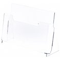 thumbnail image 3 of Plymor Clear Acrylic Paper Literature Holder (Countertop), Fits 8.5" x 11" Documents (3 Pack), 3 of 3