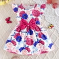 thumbnail image 6 of Tiijoy Girls 2-Pack Dresses Sleeveless Ribbed Bow Princess Dress for Baby, Sizes 12-18M, 6 of 8