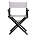 thumbnail image 5 of Casual Home Chaise de Réalisateur 18 Pouces Cadre Noir avec Toile Blanche, 5 of 5