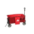 thumbnail image 3 of Ozark Trail Camping Utility Wagon with Tailgate & Extension Handle, Red, Polyester, 21.6" Height, 3 of 14