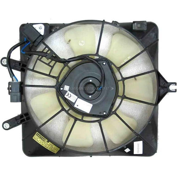 For Honda Fit 2007 2008 New Condenser Side Cooling Fan Assembly - BuyAutoParts