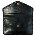 thumbnail image 4 of Flat Crocodile Pattern Envelope Clutch, 4 of 28