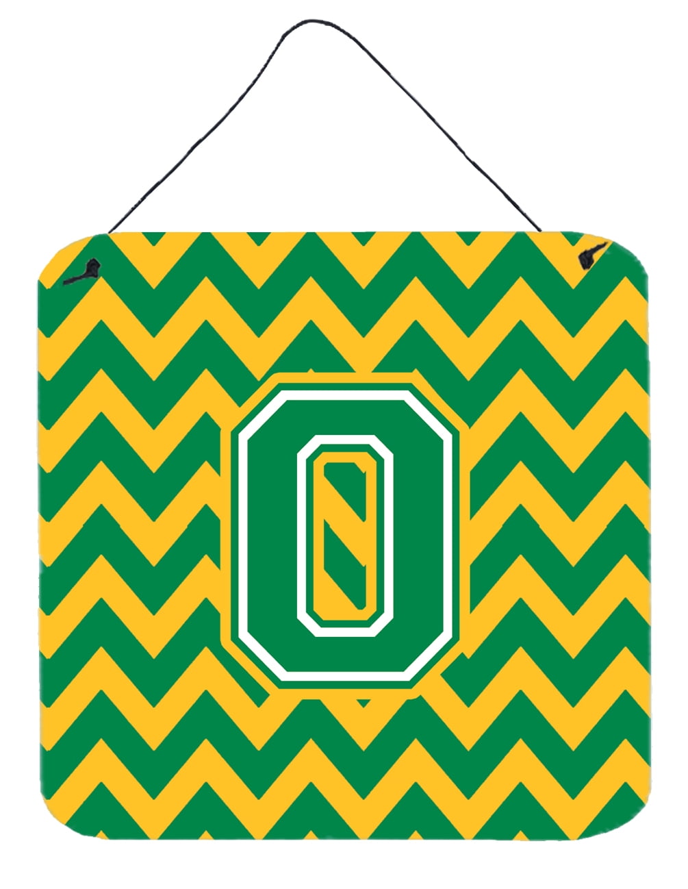 6x6 Caroline's Treasures CJ1053-TDS66 Letter T Chevron Black and Gold Wall or Door Hanging Prints Multicolor 6x6 Caroline's Treasures CJ1053-TDS66 Letter T Chevron Black and Gold Wall or Door Hanging Prints Multicolor
