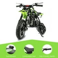 thumbnail image 7 of FRP DB001 Gasoline 49cc Motorcycle, Green, 0.27 gal, 7 of 7