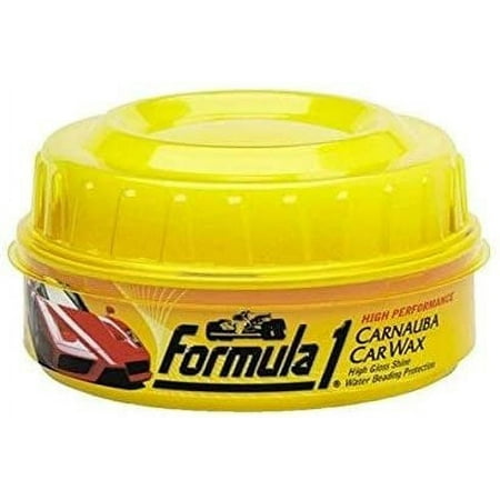 Formula 1 613762 Carnauba Paste Car Wax High-Gloss Shine - 12 oz.