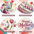 thumbnail image 3 of Pink Floral Happy Mother's Day Banner Butterfly Accent Mom's Day Backdrop Watercolor  Magenta Lettering Mother Appreciation Background for Mother's Day Party Family Gathering Mom's Brunch, 3 of 8