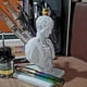 thumbnail image 5 of Desk pen holder, bust pen holder, pen storage office decoration pen holder, cool desk gadgets for men, novelty gifts for classmates 26-27s, 5 of 5