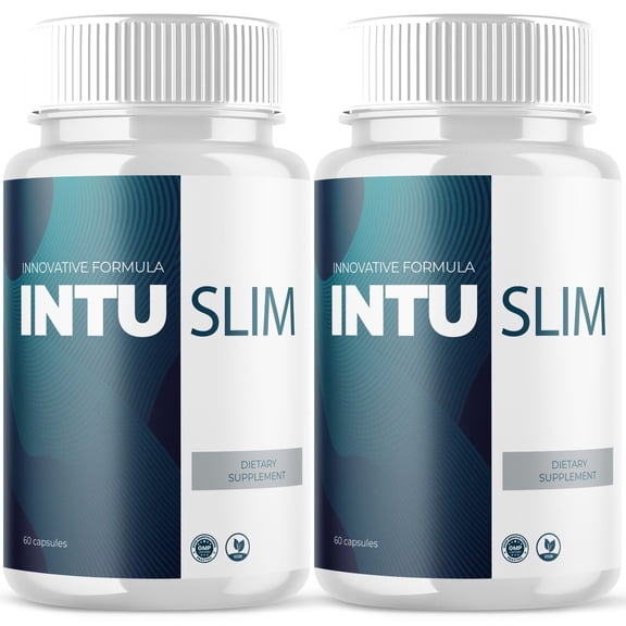 (2 Pack) Intuslim - Keto Weight Loss Formula - Energy & Focus Boosting Dietary Supplements for Weight Management & Metabolism - Advanced Fat Burn Raspberry Ketones Pills - 120 Capsules