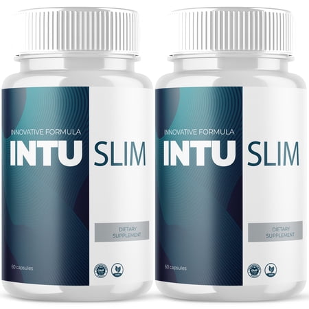 (2 Pack) Intuslim - Keto Weight Loss Formula - Energy & Focus Boosting Dietary Supplements for Weight Management & Metabolism - Advanced Fat Burn Raspberry Ketones Pills - 120 Capsules