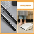 thumbnail image 2 of Miangastore 4pcs Dustpan Plastic Lips Dustpan Lip Replacing Dustpan Edge Strips Replacement Dustpan Plastic Edge Replacement Plastic Strips, 2 of 9