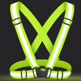 thumbnail image 5 of Hi Viz Vis Vest Safety Belt Men High Visibility Reflective Waistcoat Strap, 5 of 5