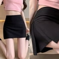 thumbnail image 4 of Women Sport Skort Women's Summer Sport Skort with Mid-rise Wide Elastic Waistband A-line Design Side Slit Tennis Skirt with Anti-exposure Safety, 4 of 8