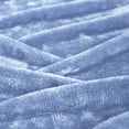 thumbnail image 5 of Superior Super Soft Plush Fleece Blanket 50" x 70", Bed & Couch Blankets, Throw XL, Blue, 5 of 11