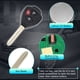 thumbnail image 4 of Reemplazo de control remoto inteligente sin llave Unique Bargains GQ4-29T GQ429T para Toyota Venza 2009-2013 para Toyota Matrix 2008-2013 89070-0T030 89070-02250 H Chip 3 Botones, 4 of 7