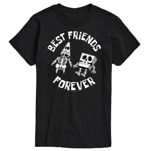 SpongeBob SquarePants - Best Friends Forever Patrick and Spongebob - Men's Short Sleeve Graphic T-Shirt