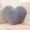 ZZ Gray, variant on Zhi Heart Shaped Soft Cushion Throw Pillow Exquisite Plush Pillow Romantic Decor for Sofa Car Home and Holiday Gifting Use