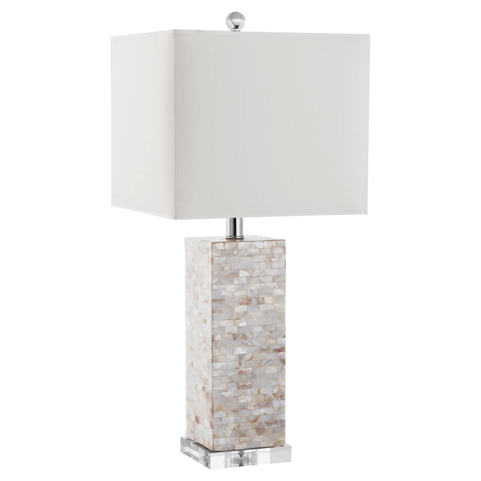 Safavieh Homer 26 in. H Coastal Shell Table Lamp - Walmart.com