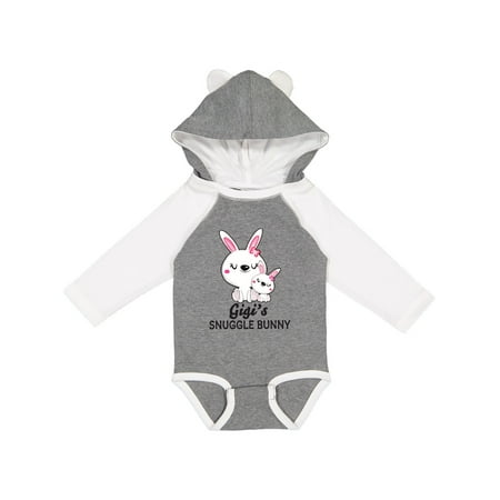 

Inktastic Gigis Snuggle Bunny Easter Gift Baby Girl Long Sleeve Bodysuit
